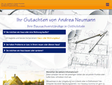 Tablet Screenshot of baugutachten-neumann.de